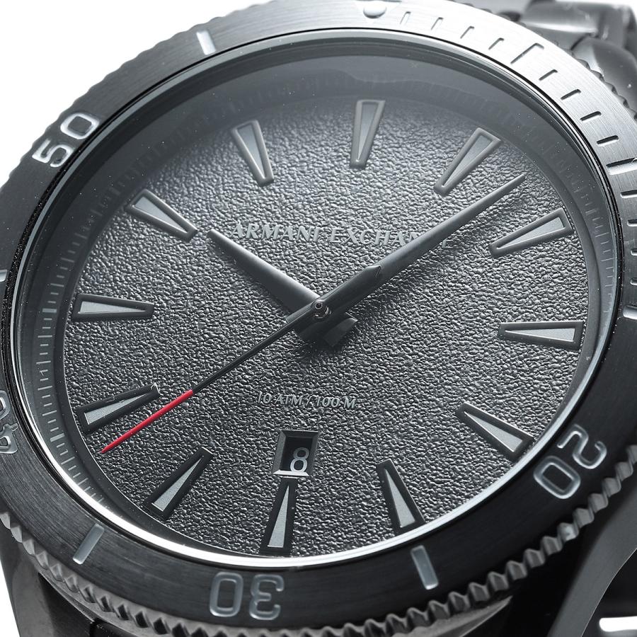 ARMANI EXCHANGE アルマーニエクスチェンジ エンゾ 腕時計 ENZO AX1826 ブラック 新品電池で安心出荷 : ハタ貴金属 ...