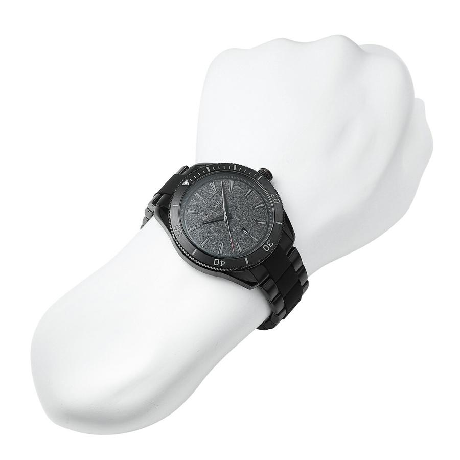 ARMANI EXCHANGE アルマーニエクスチェンジ エンゾ 腕時計 ENZO AX1826 ブラック 新品電池で安心出荷 : ハタ貴金属 ...
