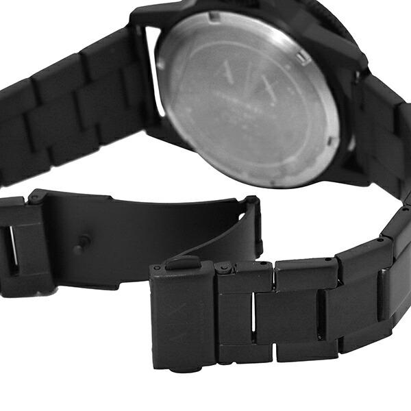 ARMANI EXCHANGE アルマーニエクスチェンジ レオナルド 腕時計 AX1855 ブラック 新品電池で安心出荷 : ハタ貴金属 ...