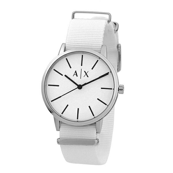 ARMANI EXCHANGE アルマーニエクスチェンジ ケイド 腕時計 AX2713 ホワイト 新品電池で安心出荷 : ハタ貴金属 - 通販 ...