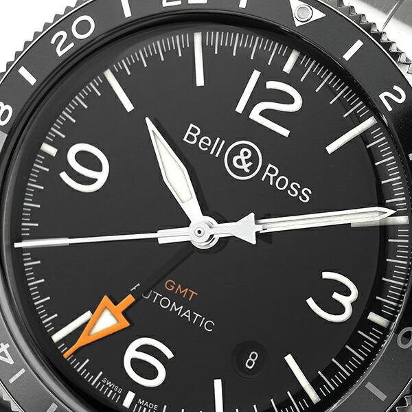 ベル&ロス BRV2-93 GMT 腕時計 Bell&Ross BRV293-BL-ST/SST ブラック 黒｜jw-hata｜02