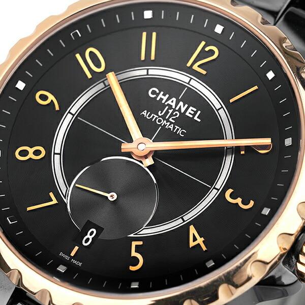 シャネル J12 腕時計 CHANEL H3838 ブラック 黒｜jw-hata｜02