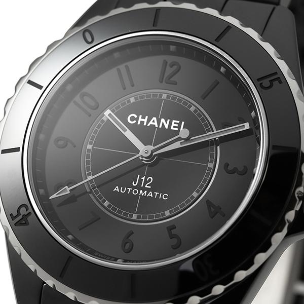 シャネル J12 ファントム キャリバー12.1 腕時計 CHANEL H6185 ブラック 黒｜jw-hata｜02