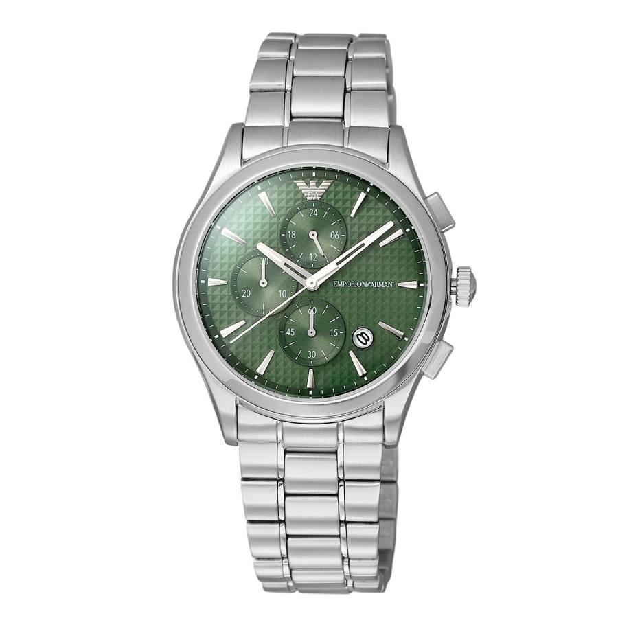 EMPORIO ARMANI エンポリオアルマーニ パオロ 腕時計 AR11529 グリーン 新品電池で安心出荷 : ハタ貴金属 - 通販 ...