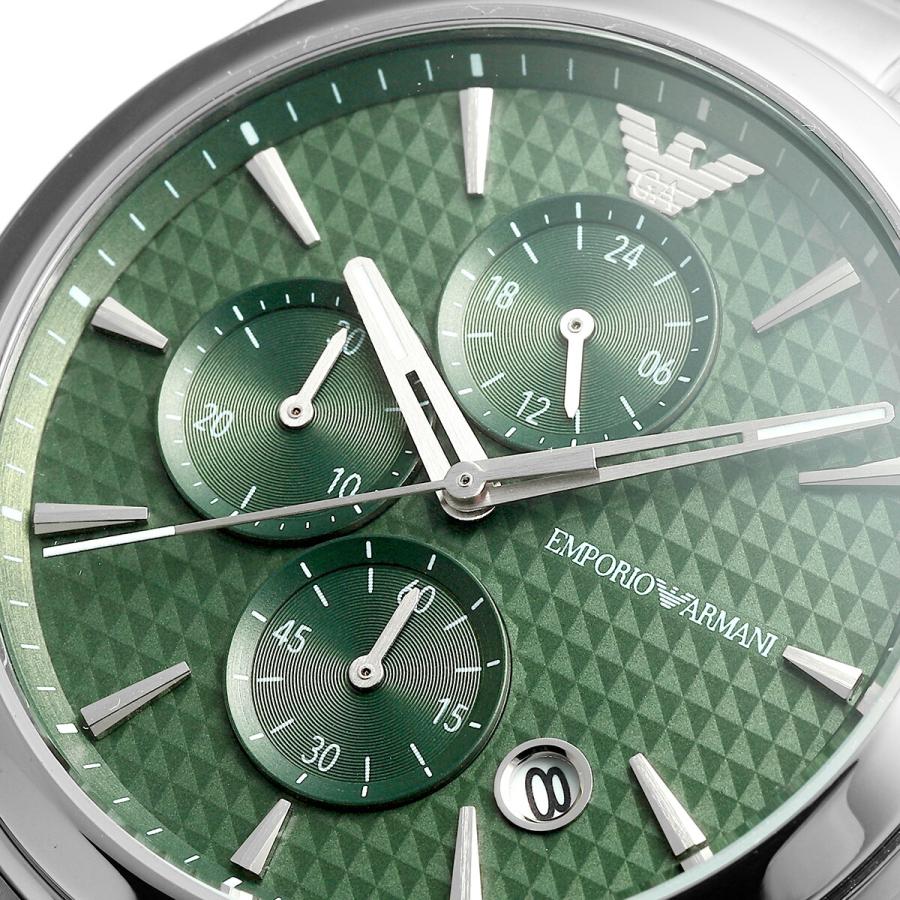 EMPORIO ARMANI エンポリオアルマーニ パオロ 腕時計 AR11529 グリーン 新品電池で安心出荷 : ハタ貴金属 - 通販 ...