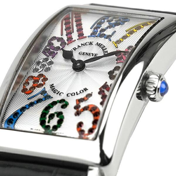 フランクミュラー ロングアイランド マジックカラー 腕時計 FRANCK MULLER 902 QZ シルバー 新品電池で安心出荷｜jw-hata｜02