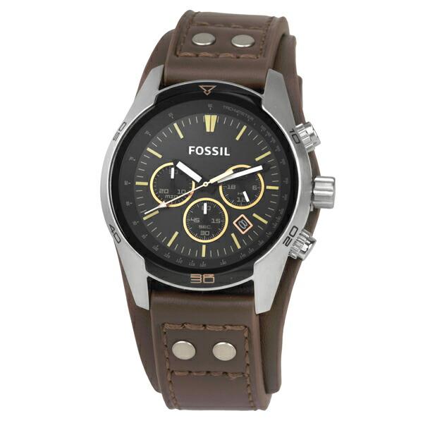 FOSSIL（フォッシル） コーチマン 腕時計 CH2891 FOSSIL ブラック 新品電池で安心出荷 : ハタ貴金属 - 通販 ...