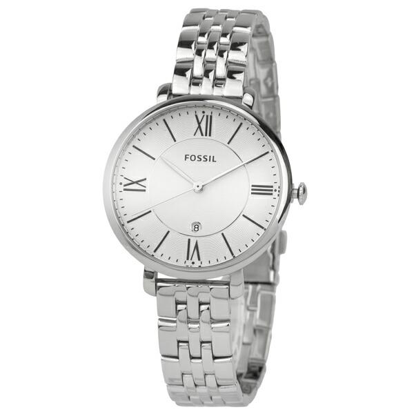 FOSSIL（フォッシル） ジャクリーン 腕時計 ES3433 FOSSIL シルバー 新品電池で安心出荷 : ハタ貴金属 - 通販 ...