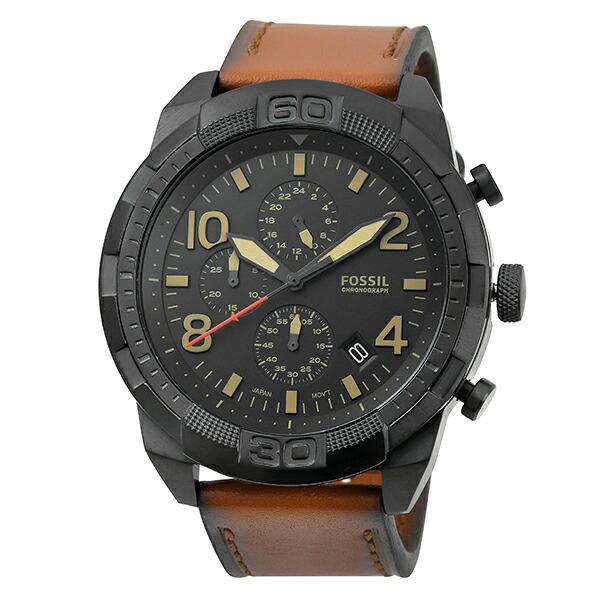 FOSSIL（フォッシル） ブロンソン 腕時計 FS5714 FOSSIL ブラック 新品電池で安心出荷 : ハタ貴金属 - 通販 ...
