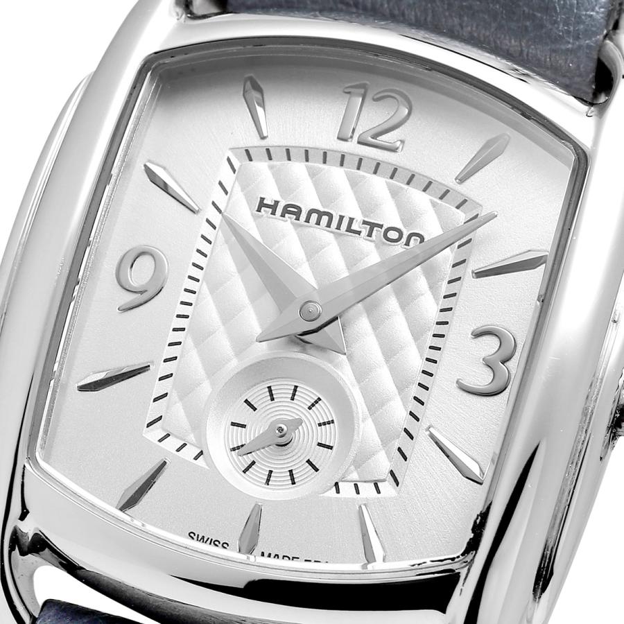 ハミルトン アメリカンクラシック バグリー 腕時計 HAMILTON H12351655 シルバー 銀 新品電池で安心出荷｜jw-hata｜02