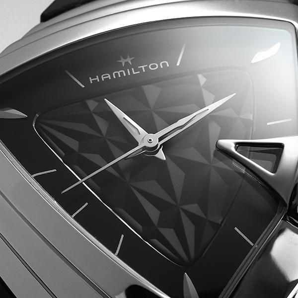 ハミルトン ベンチュラ S クォーツ 腕時計 HAMILTON H24251330 ブラック 黒 新品電池で安心出荷の画像