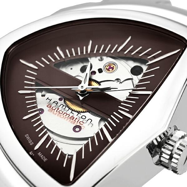 ハミルトン ベンチュラ 腕時計 HAMILTON H24515591 ブラウン｜jw-hata｜02