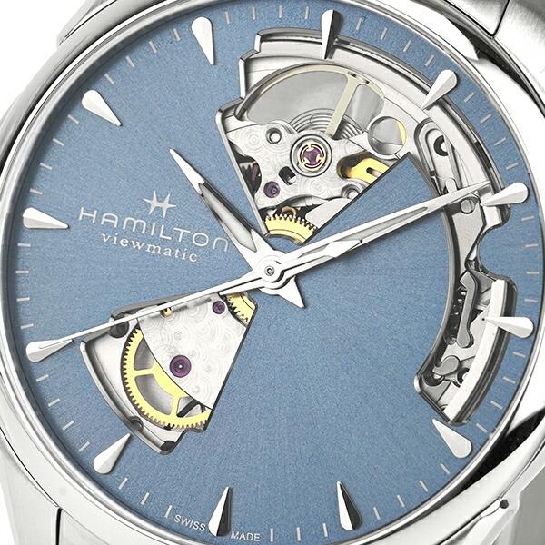 ハミルトン ジャズマスター オープンハート 腕時計 HAMILTON H32215140 アイスブルー 青｜jw-hata｜02