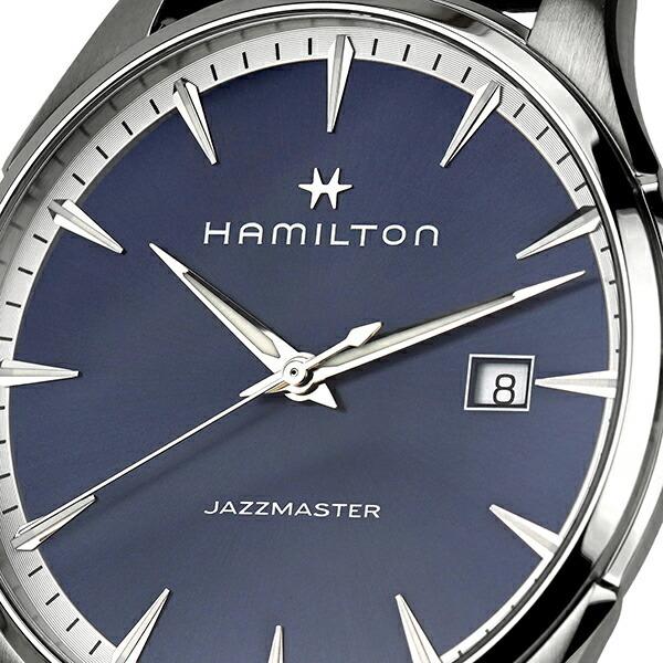 ハミルトン ジャズマスター ジェント 腕時計 HAMILTON H32451641 ブルー 新品電池で安心出荷｜jw-hata｜02