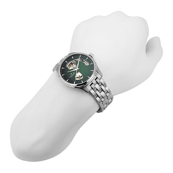 ハミルトン ジャズマスター オープンハート オート 腕時計 HAMILTON H32675160 グリーン 緑