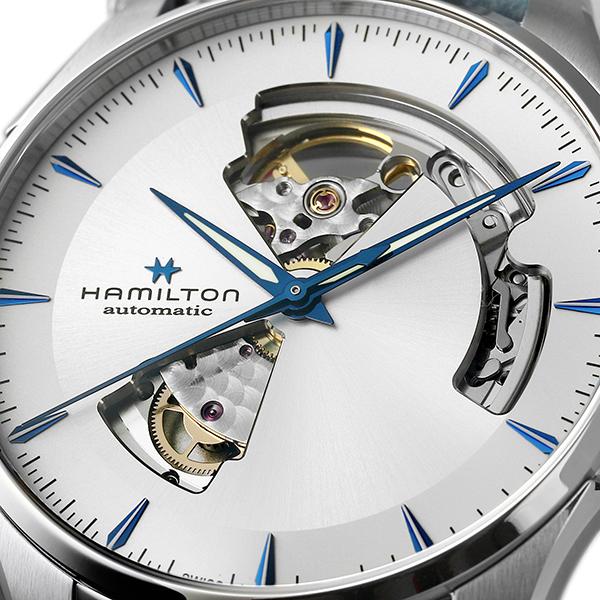 ハミルトン ジャズマスター オープンハート オート 腕時計 HAMILTON H32675650 シルバー 銀｜jw-hata｜02