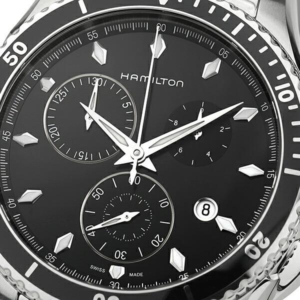 Hamilton H37512131 腕時計 ブラック Jazzmaster Seaview Chrono Quartz - Dial color:Black