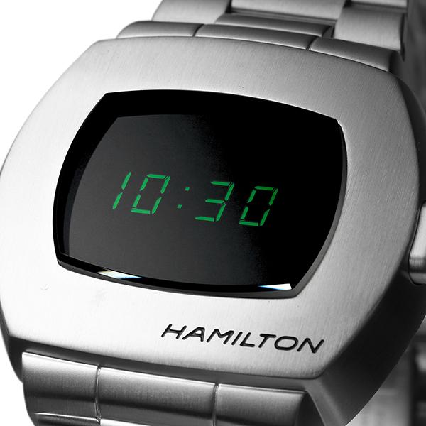 ハミルトン アメリカンクラシック パルサー デジタル クォーツ 腕時計 HAMILTON H52414131 ブラック 黒 新品電池で安心出荷｜jw-hata｜02