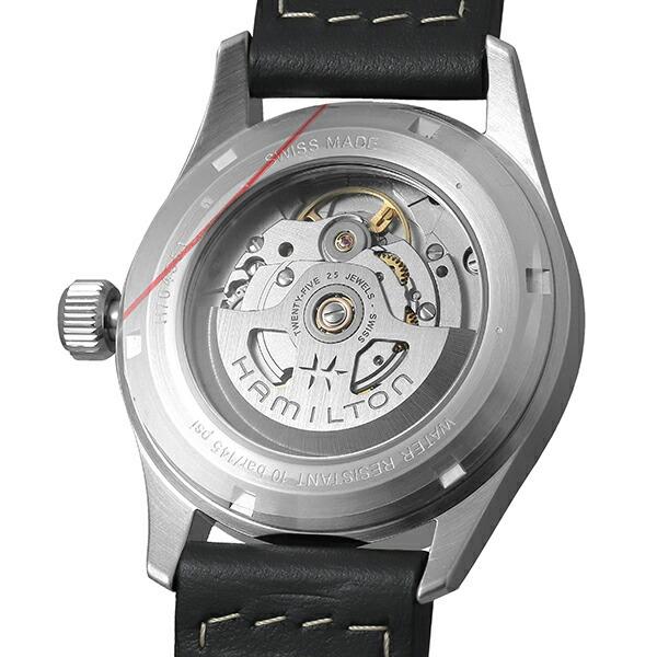 ハミルトン カーキフィールドオート 腕時計 HAMILTON H70455733 ブラックの画像