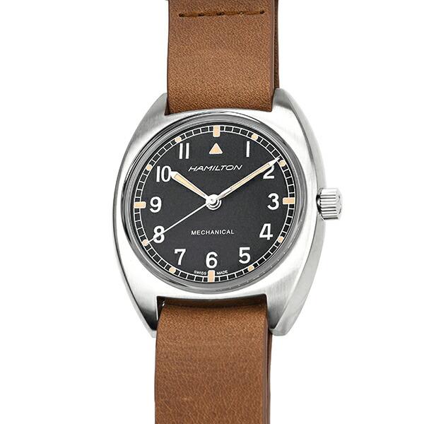 ハミルトン カーキ アビエーション パイロット パイオニア メカニカル 腕時計 HAMILTON H76419531 ブラック