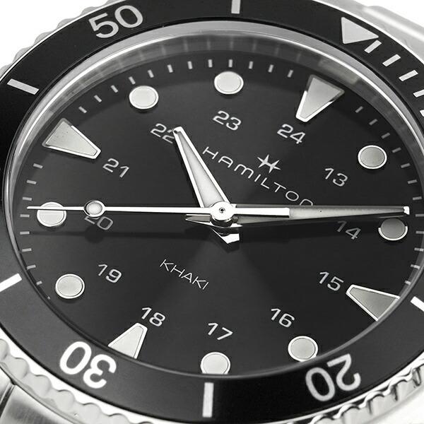 ハミルトン カーキネイビー Hamilton ブラック　正規品H82201131 dショッピング |ハミルトン HAMILTON カーキ ネイビー