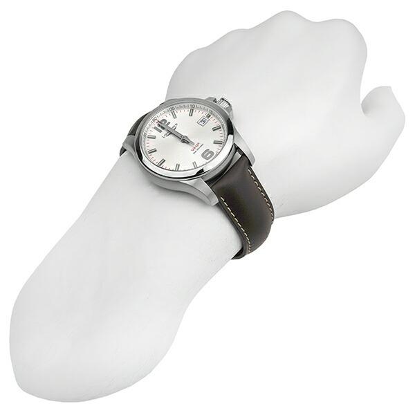 ロンジン コンクエスト V.H.P. 腕時計 LONGINES L3.716.4.76.5 シルバー 銀 新品電池で安心出荷の画像