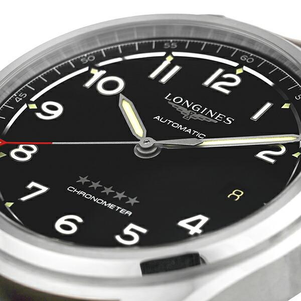 LONGINES ロンジン スピリット 腕時計 L3.810.4.53.0 ブラック 黒 
