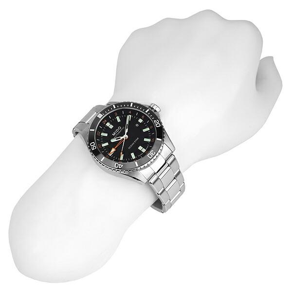ミドー オーシャンスター GMT 腕時計 MIDO M026.629.11.051.01 ブラック 黒の画像