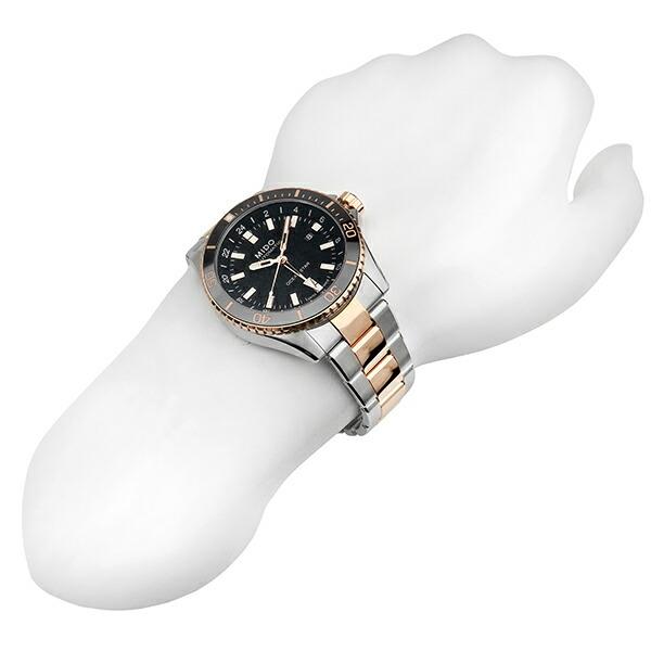 ミドー オーシャンスター GMT 腕時計 MIDO M026.629.22.051.00 ブラック 黒の画像