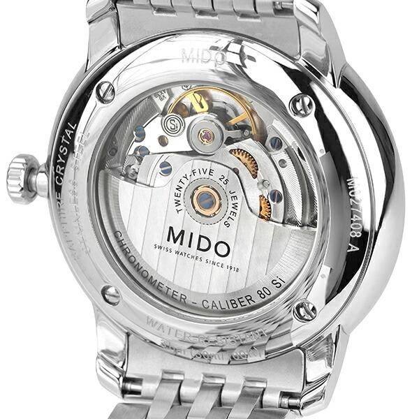 ミドー バロンチェッリ クロノメーター 腕時計 MIDO M027.408.11.051.00 ブラック 黒の画像
