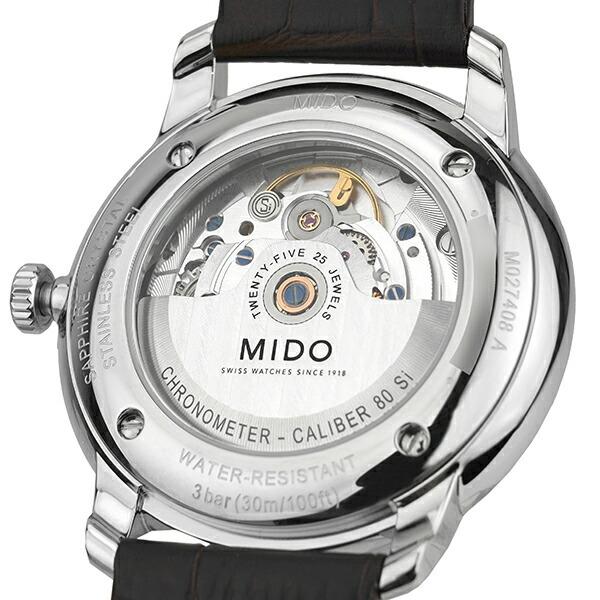 ミドー バロンチェッリ クロノメーター 腕時計 MIDO M027.408.16.061.00 チャコールグレーの画像