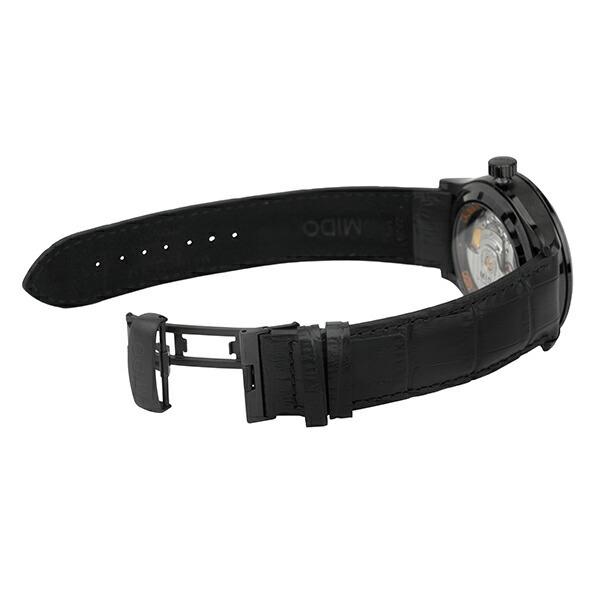 ミドー マルチフォート デュアルタイム GMT 腕時計 MIDO M038.429.36.051.00 ブラックの画像
