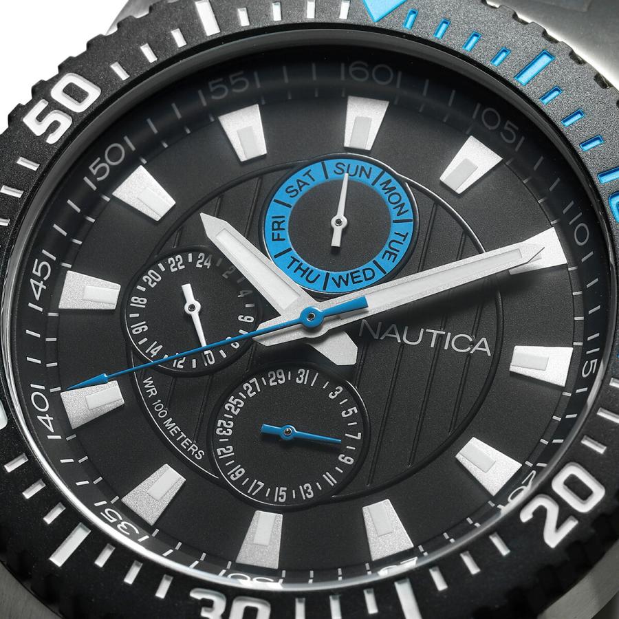 NAUTICA（ノーティカ） NST16 マルチ 腕時計 A18679G NAUTICA ブラック 
