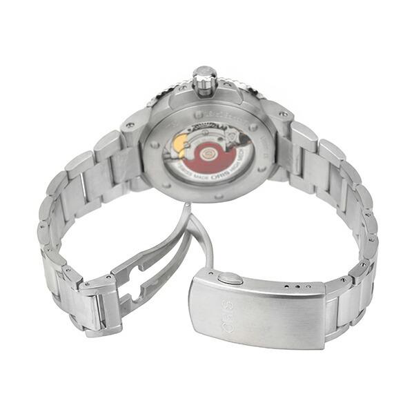 オリス アクイス デイト 腕時計 ORIS 01 733 7732 4124-07 8 21 05EB ブラック 黒の画像