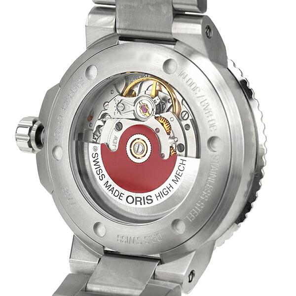 オリス アクイス デイト 腕時計 ORIS 01 733 7732 4124-07 8 21 05EB ブラック 黒の画像