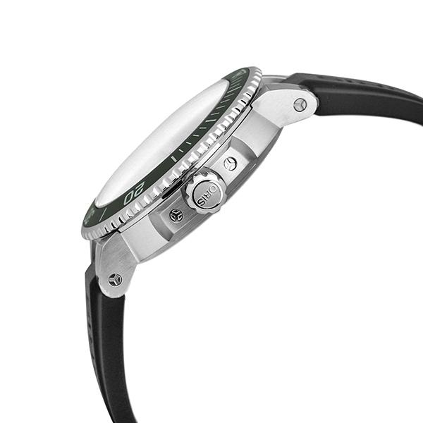 【メール便】 オリス アクイス デイト 腕時計 ORIS 01 733 7732 4157-07 4 21 64FC グリーン 緑 【RIZ3957461646】(140400円)