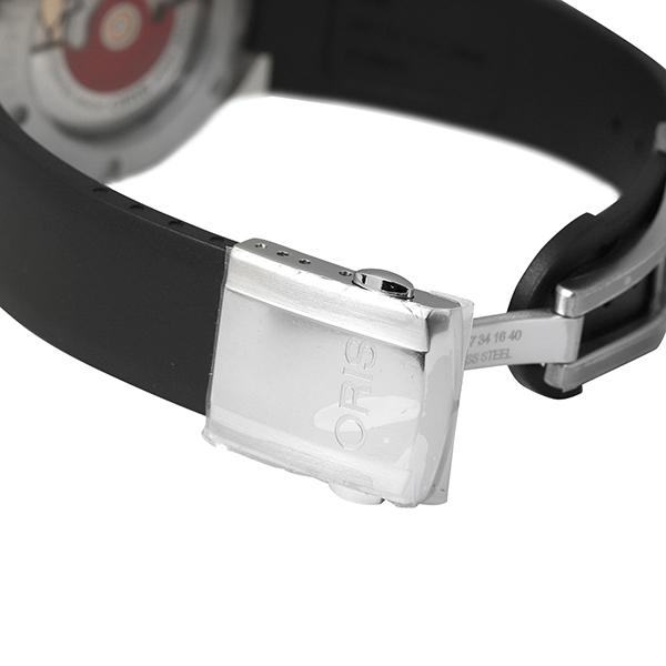 【メール便】 オリス アクイス デイト 腕時計 ORIS 01 733 7732 4157-07 4 21 64FC グリーン 緑 【RIZ3957461646】(140400円)