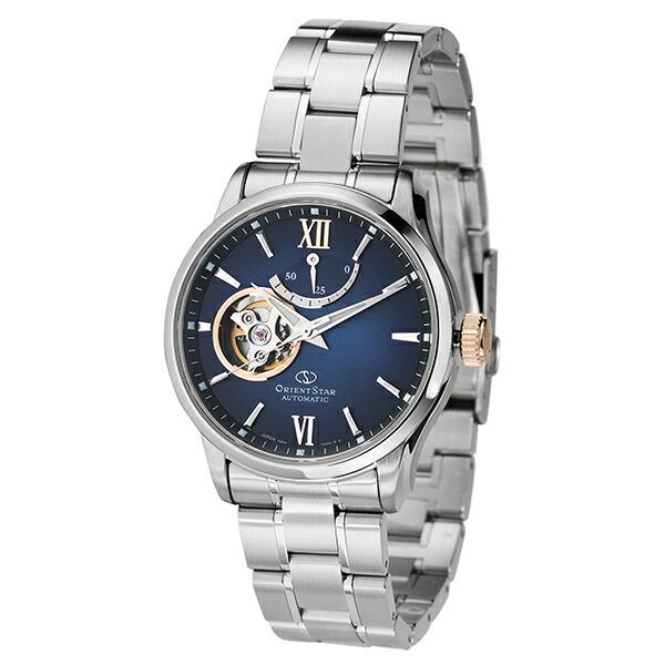 激安特価  オリエント オリエントスター 紺 ネイビー RK-AT0013L ORIENT 腕時計 セミスケルトン コンテンポラリー 腕時計
