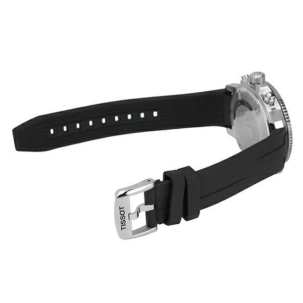 ティソ シースター1000 クロノグラフ 腕時計 TISSOT T120.417.17.041.00 ブルーグラデーション 新品電池で安心出荷の画像