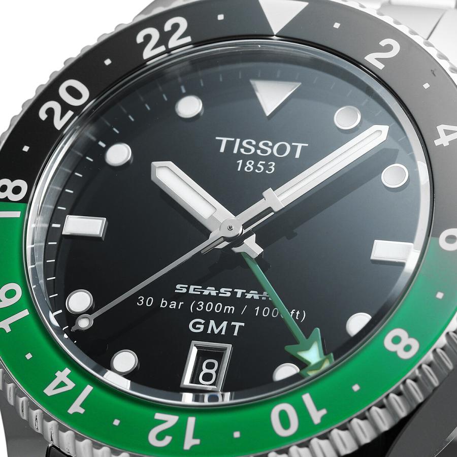 TISSOT ティソ SEASTAR1000 GMT 腕時計 ティソ シースター 1000 クォーツ GMT 腕時計 TISSOT SEASTAR QUARTZ