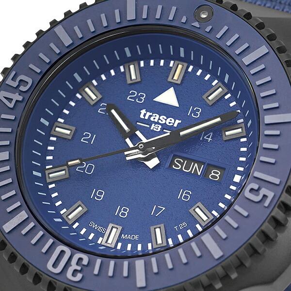 traser（トレーサー） P69 ブラックステルス ブルー 腕時計 traser 