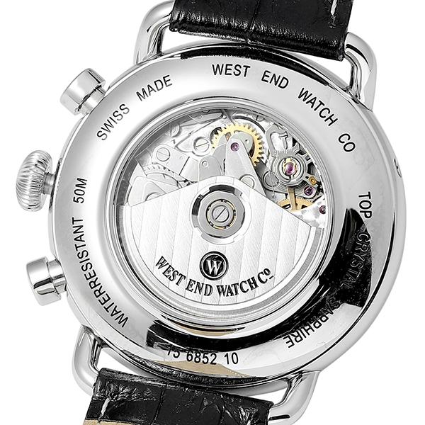 ウエストエンド クイーン アン クロノグラフ 腕時計 WESTEND WE.QC.42.BK L ブラック 黒の画像