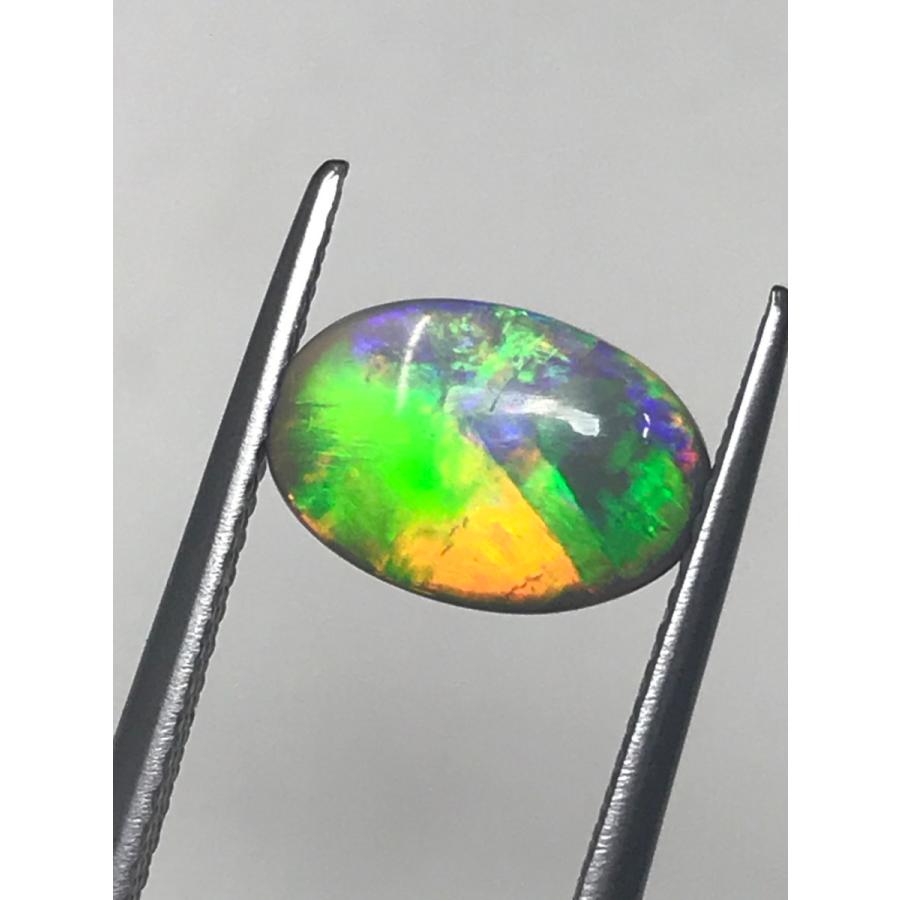 全面フラッシュ☆ブラックオパール 1.116ct【CHL00215