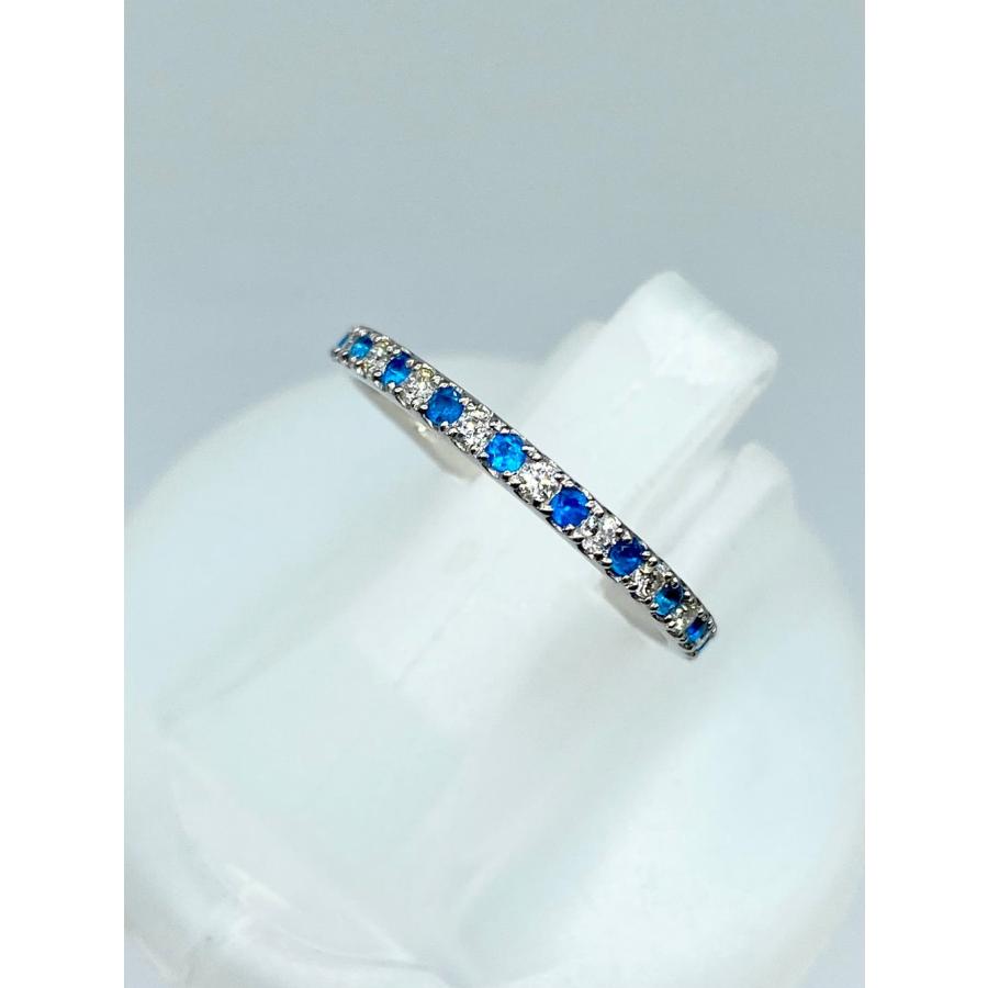 新品】アウイナイト 計0.09ct / ダイヤモンド 計0.14ct Pt950 新品】アウイナイト 計0.09ct / ダイヤモンド 計0.14ct Pt950