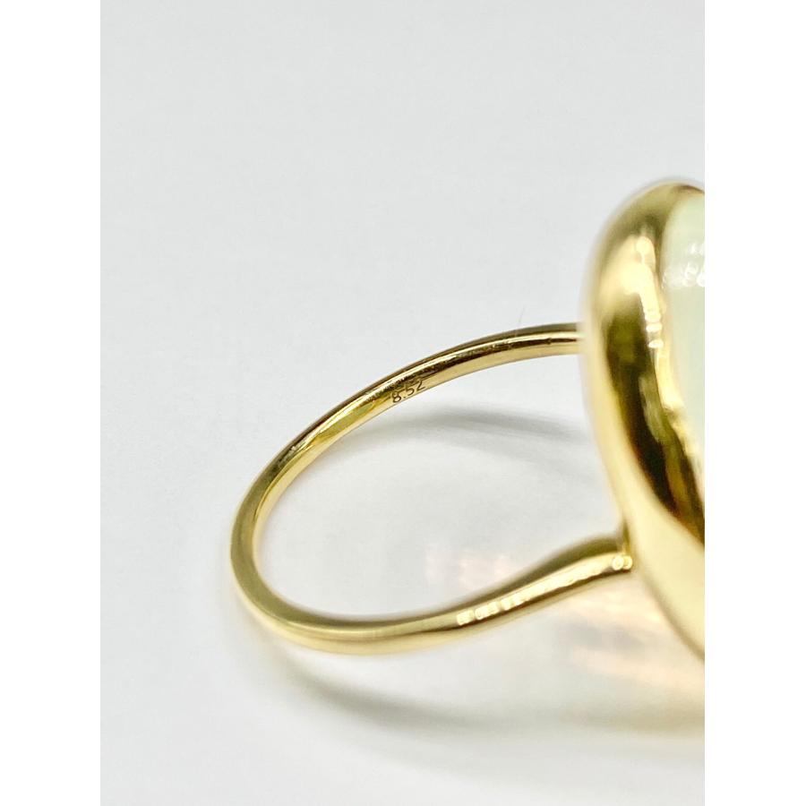 新品】オパール 8.52ct K18 リング【3日以内返品可（※カード/キャリア 