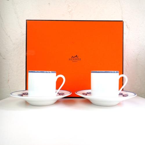 ☆廃盤品☆HERMES カップソーサ シェーヌダンクル 楽天市場】エルメス HERMES シェーヌダンクルプラチナ 004117P2
