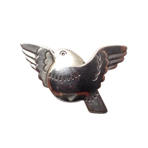 美品✨ジョージジェンセン ブローチ バード ハト #320 SV925 シルバー 美品□Georg Jensen ジョージジェンセン SV925 320 鳥モチーフ