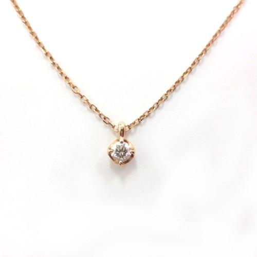 4℃ 4℃ K10 透明石 ネックレス : SecretBase河原宝飾 - 通販 - Yahoo 