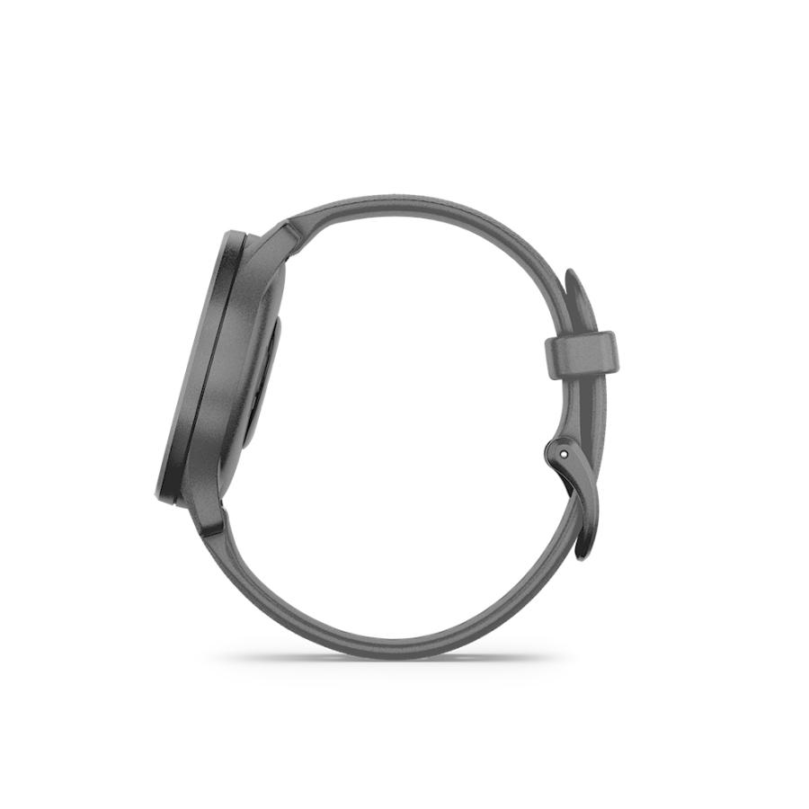 ガーミン vivomoveSport ヴィヴォムーブスポーツ スマートウォッチ Slate/Black 010-02566-40 GARMINの画像