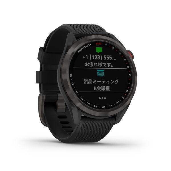 ガーミン Approach S42 Black CarbonGray アプローチ ブラック 
